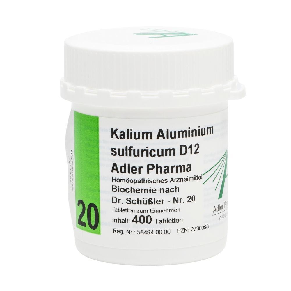 Kalium - Aluminium sulfuricum D12  Adler Pharma Nr.20, Tablette