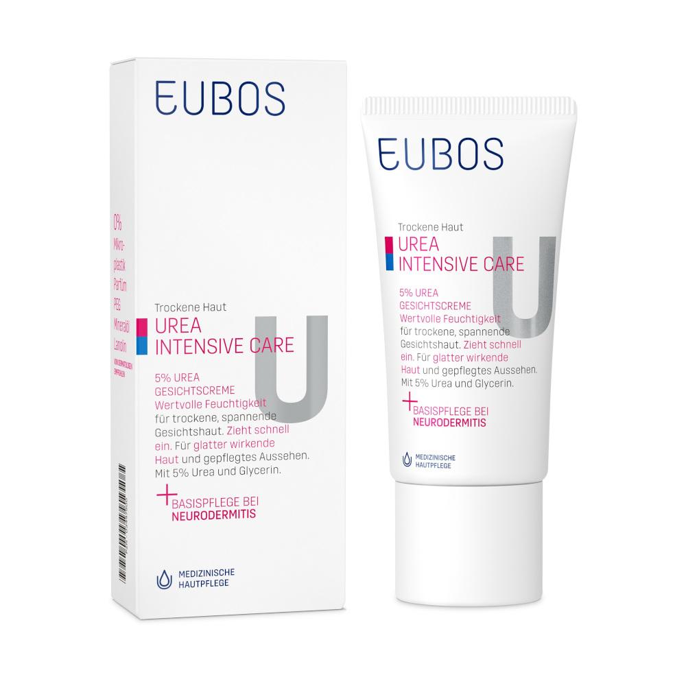 EUBOS TROCKENE Haut Urea 5% Gesichtscreme