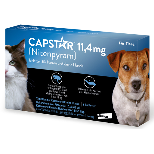 Capstar Tabletten Gegen Flöhe Katze