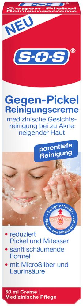 Sos Gegen Pickel Reinigungscreme 50 Ml Sanicare