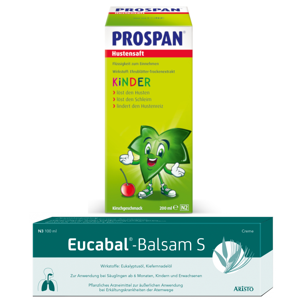 PROSPAN Hustensaft + Eucabal Balsam S Set