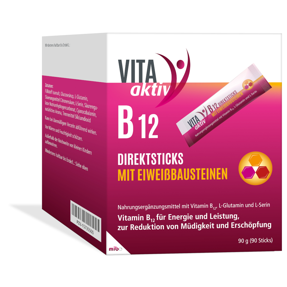 VITA aktiv B12 DIREKTSTICKS Beutel 90 Stück