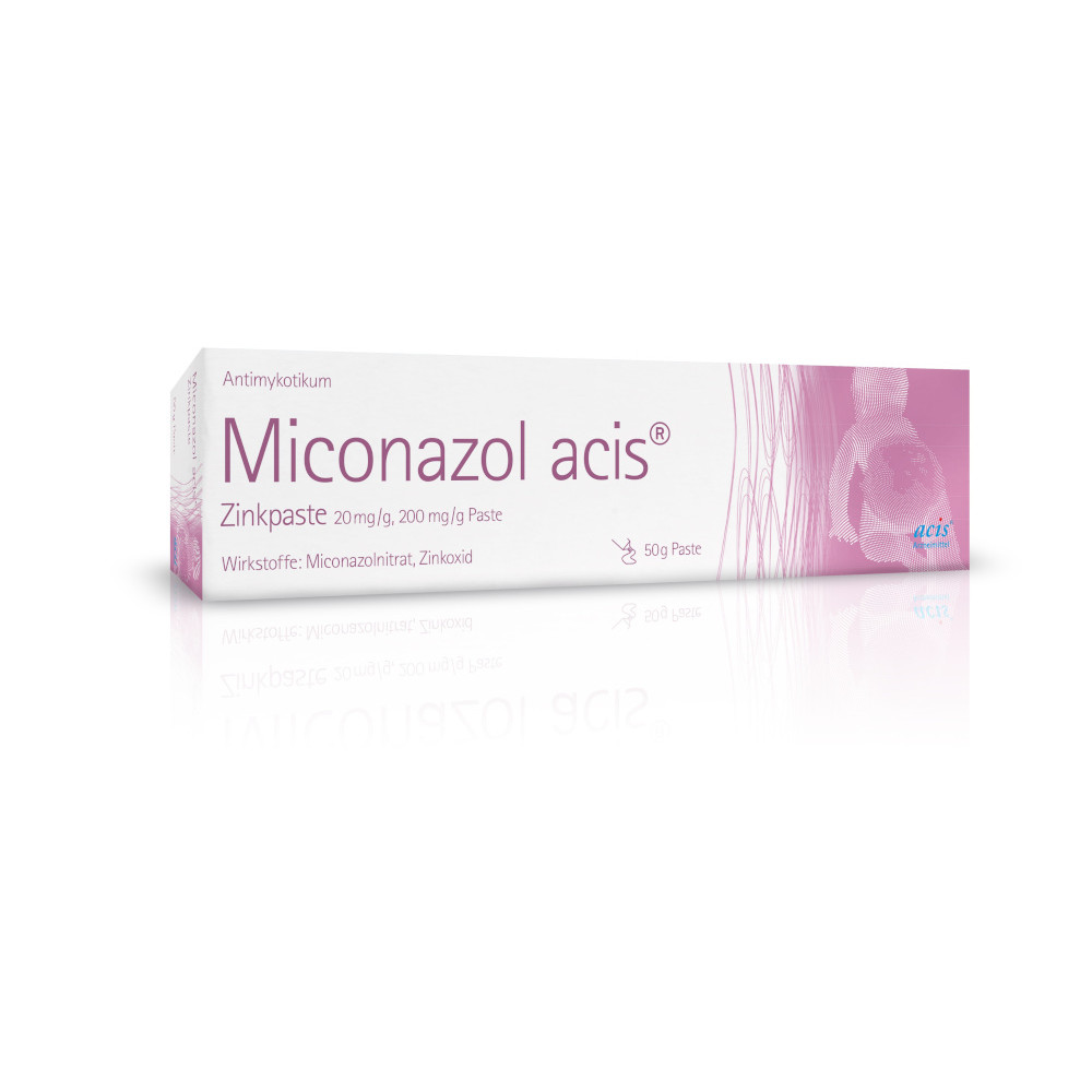 Miconazol acis Zinkpaste