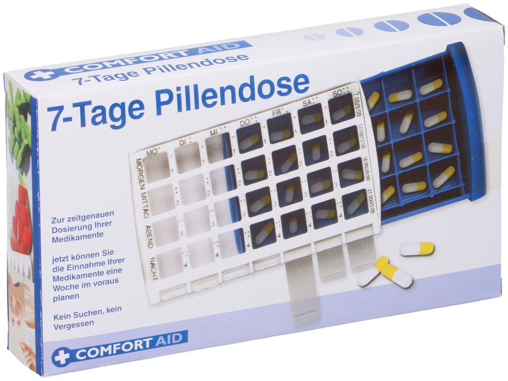 Medikamentendosierer Tablettenbox Pillendose Pillenbox Medikamentenbox 7  Tage