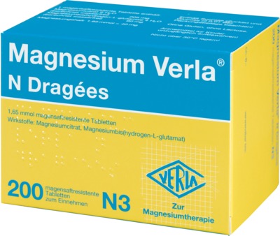 Magnesium Verla N Dragees – 200 Stück