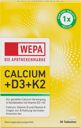 WEPA CALCIUM + D3 + K2 Tabletten