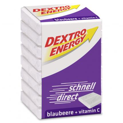 DEXTRO ENERGY Blaubeere + Vitamin C