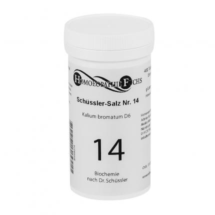 HOMOEOPATHIEFUCHS Schüssler-Salz Nummer 14 Kalium bromatum D6 Biochemie
