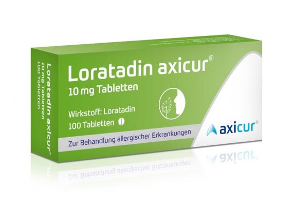 Loratadin axicur 10 mg