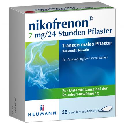 nikofrenon 7 mg/24 Stunden Pflaster, 28 St