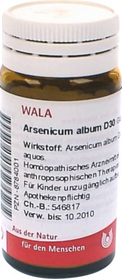 WALA Arsenicum album D30 Globuli