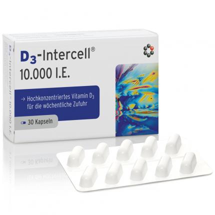 D3- Intercell 10.000 I.E: Kapseln
