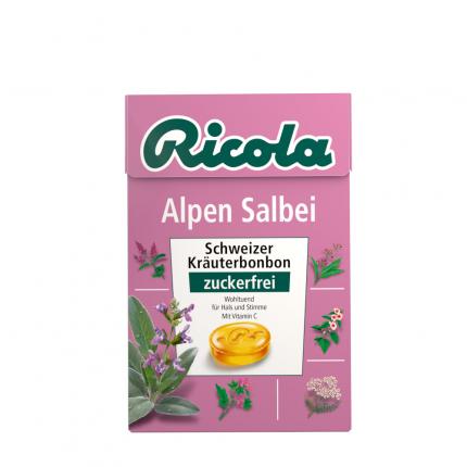 Ricola Alpen Salbei Schweizer Kräuterbonbon zuckerfrei