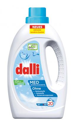 Allergiker-Waschmittel Dalli med Flüssig