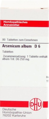 ARSENICUM ALBUM D 6 Tabletten