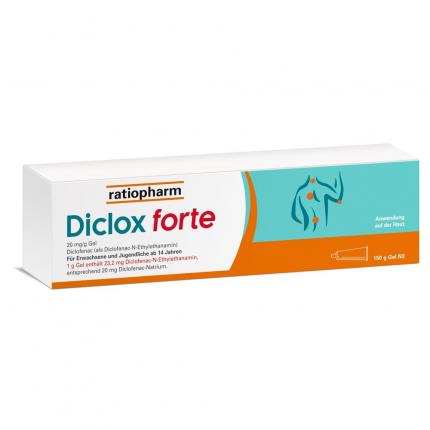 Diclox forte Schmerzgel 20 mg/g