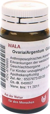 WALA Ovaria/Argentum Globuli
