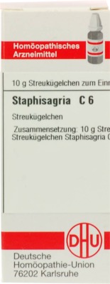 STAPHISAGRIA C 6 Globuli