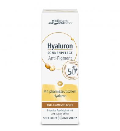 Hyaluron Sonnenpflege Anti-Pigment LSF 50+