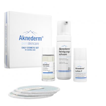 Aknederm pure skincare DAILY COSMETIC SET