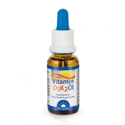 Dr. Jacob&#039;s Tropfen Vitamin D3K2 Öl