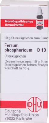 FERRUM PHOSPHORICUM D 10 Globuli