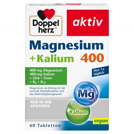Doppelherz aktiv Magnesium + Kalium 400