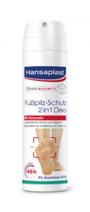 Hansaplast footexpert Fußpilz-Schutz 2 in 1 Deo