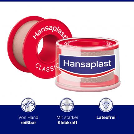 Hansaplast CLASSIC 2,5cm x 5m