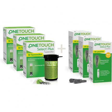 OneTouch Select Plus 90er Kombi-Pack