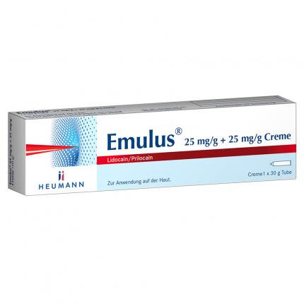 EMULUS 25 mg/g + 25 mg/g