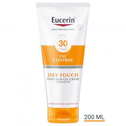 Eucerin Oil Control Body Sun Gel Creme LSF 30 -*zusätzlich 20% Rabatt