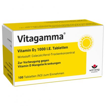 Vitagamma Vitamin D3 1000 I.E.
