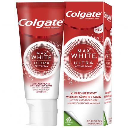 COLGATE MAX WH ULT ACT FOA