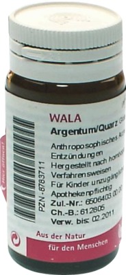 WALA Argentum/Quarz Globuli