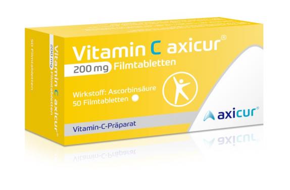 Vitamin C axicur 200 mg Filmtabletten