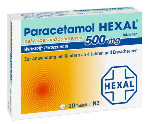 Paracetamol HEXAL 500mg