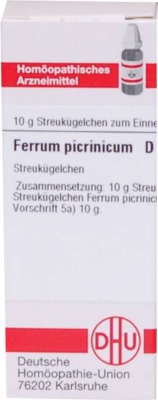 FERRUM PICRINICUM D 6 Globuli