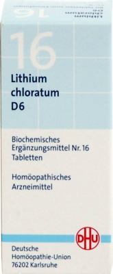 DHU Schüssler-Salz Nr. 16 Lithium chloratum D 6