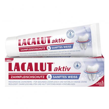 Lacalut Aktiv Zahnfleischschutz &amp; Sanftes Weiß