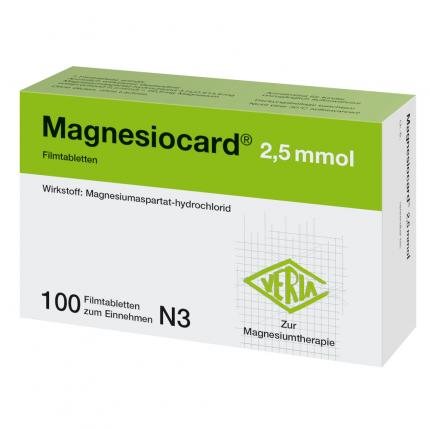 MAGNESIOCARD 2,5 mmol