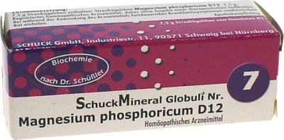 SCHUCKMINERAL Globuli 7 Magnesium phosphoricum D12