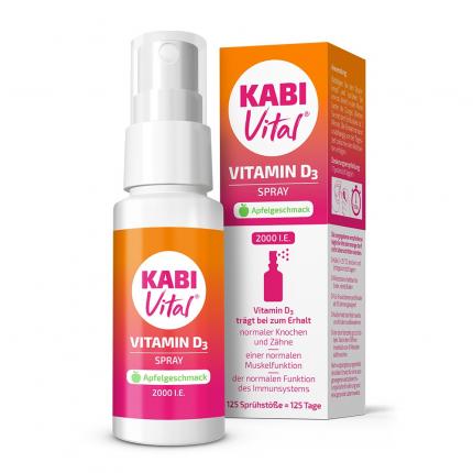 KabiVital Vitamin D3 Spray 2000 I.E. Apfel