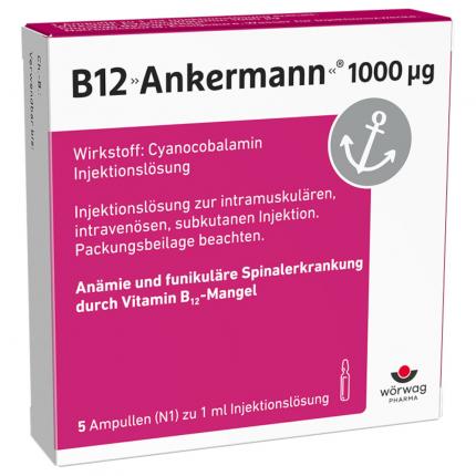 B12 ANKERMANN 1.000 µg Ampullen