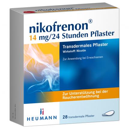 nikofrenon 14 mg/24 Stunden Pflaster, 28 St