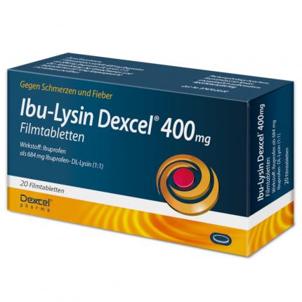 Ibu-Lysin Dexcel 400 mg