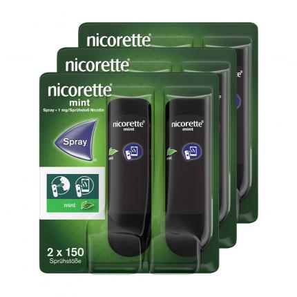 nicorette mint Spray 6er Set