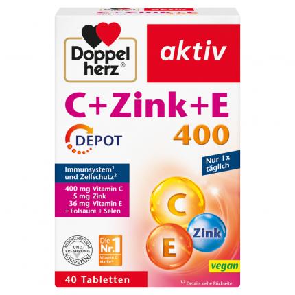 Doppelherz C +Zink +E 400 DEPOT