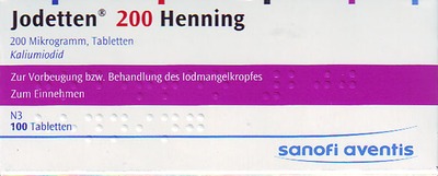 Jodetten 200 Henning 200 Mikrogramm