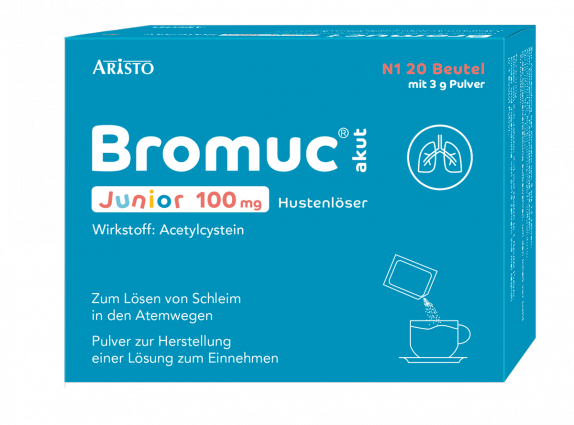 Bromuc akut Junior 100mg Hustenlöser